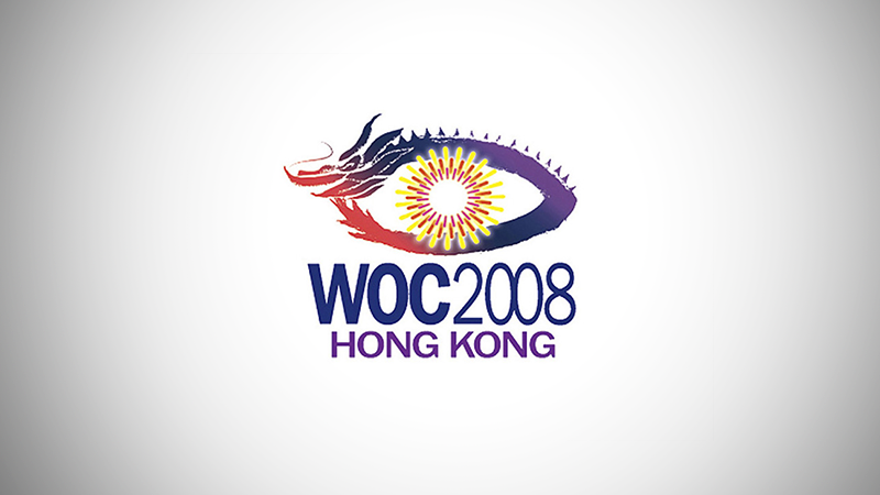 Logo and Identity for WOC 2008 by Edward Chung